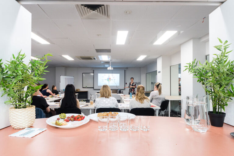 12 Pirie St Basement Training Room Hire amenities l
