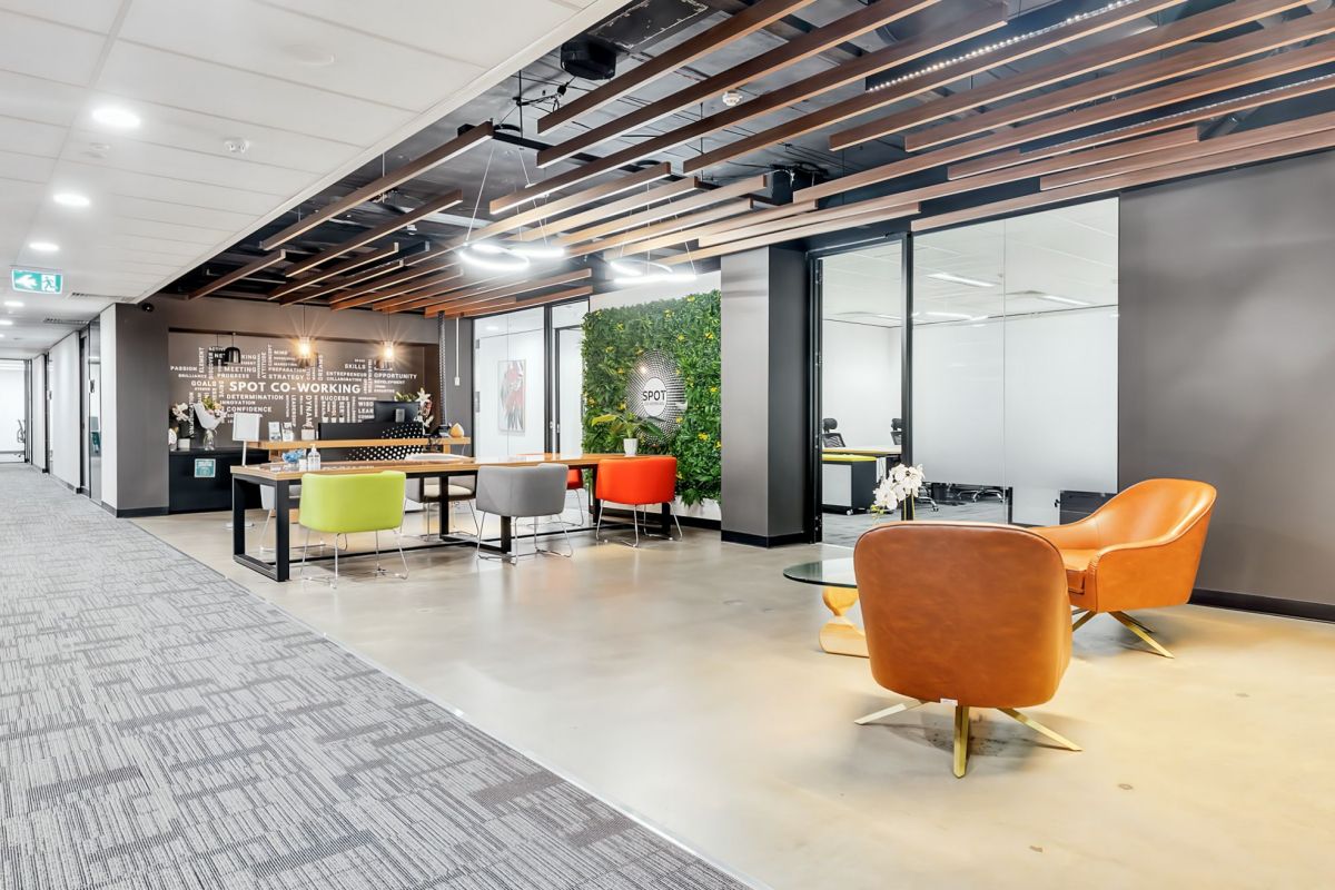 foyer common area full view Spot Coworking l